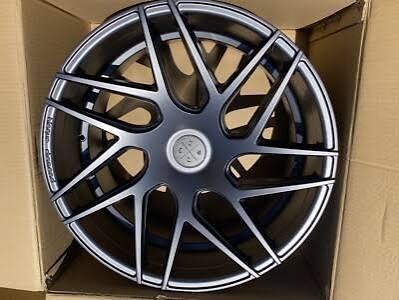 Blaque Diamond BD-3 Brushed Silver Concave