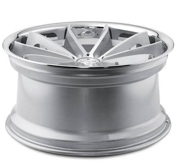 Blaque Diamond BD-3 Brushed Silver Concave