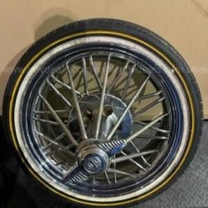 Texan Wire 84s Swinger Deep Flange & Vogue Tyre