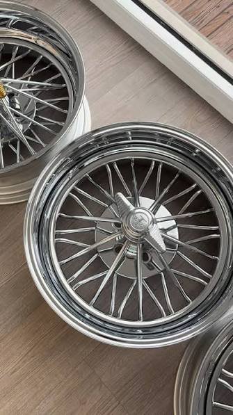 Texan Wire 30-Spoke Radial Chrome