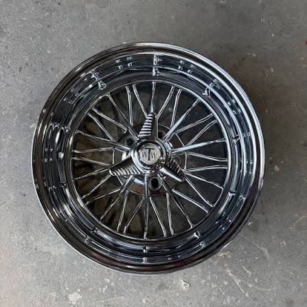 Texan Wire 30-Spoke Radial Chrome